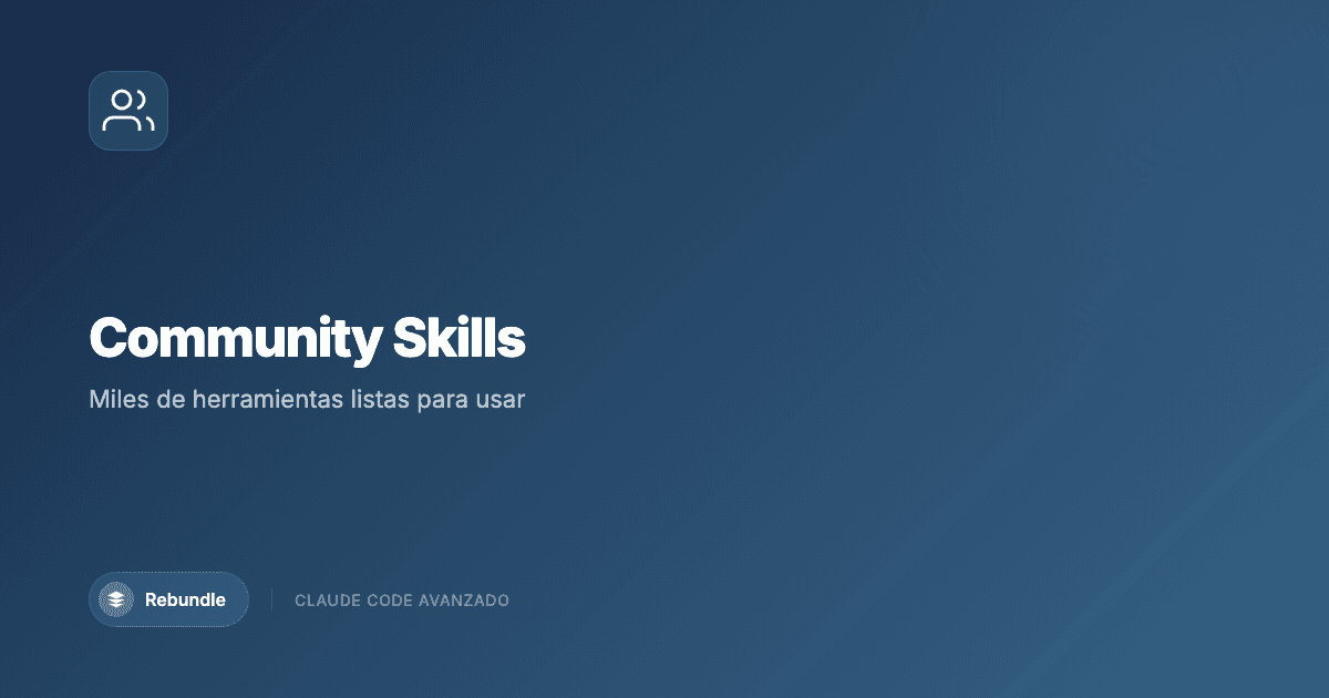 Directorios de community skills para Claude Code: skills.sh, gooseworks, impeccable